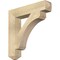 Ekena Millwork Legacy Craftsman Rough Sawn Bracket, Douglas Fir, 4"W x 22"D x 22"H BKT04X22X22LEC04RDF - alternate 1